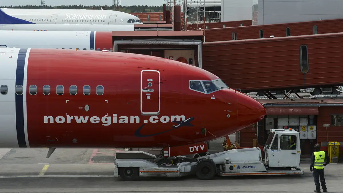 Norwegian flight to Dubrovnik makes